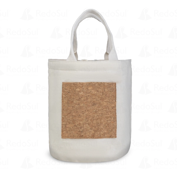 Bolsa Térmica Personalizada em Algodão e Cortiça